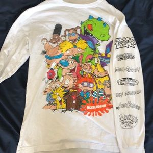 Nickelodeon graphic long sleeve tee